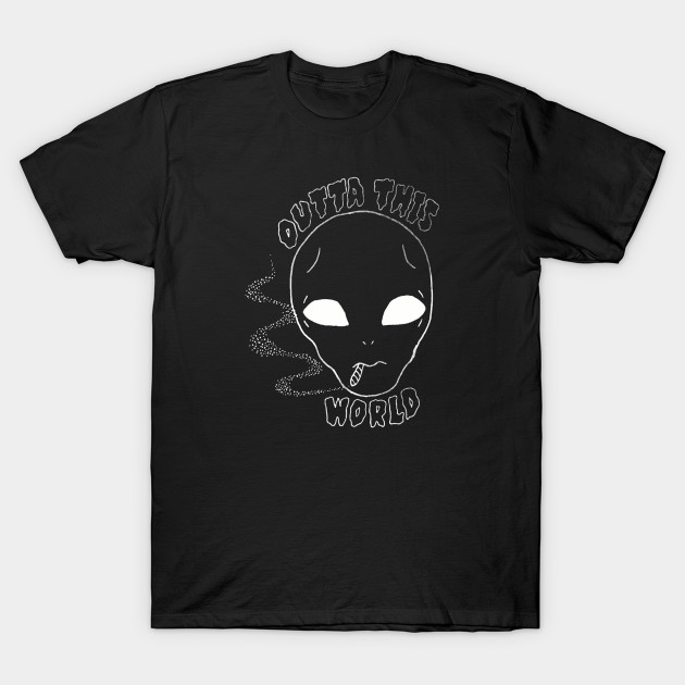 Outta this World (Black) T-Shirt-TOZ